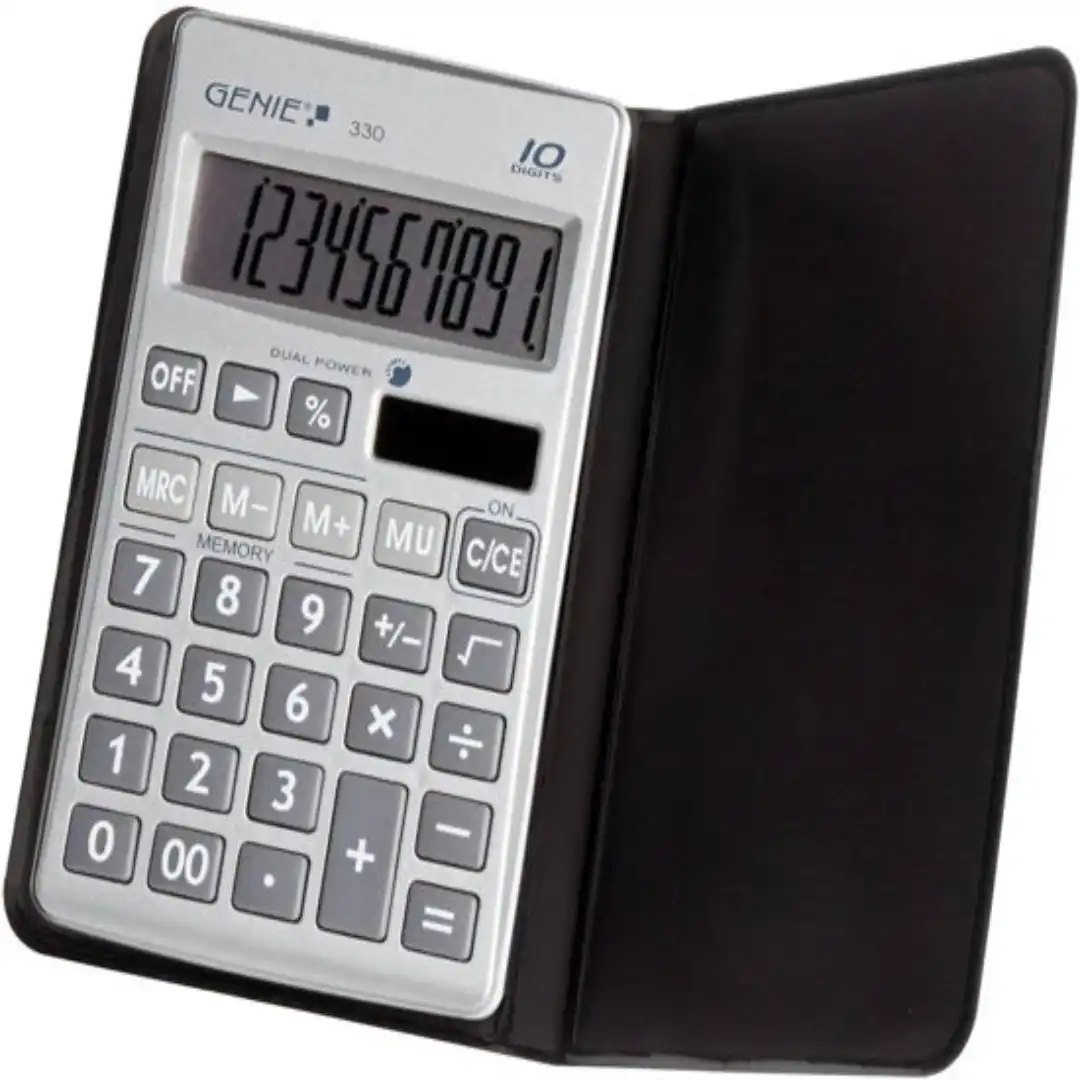 Genie 330 Calculator Basic Office Calculator UK