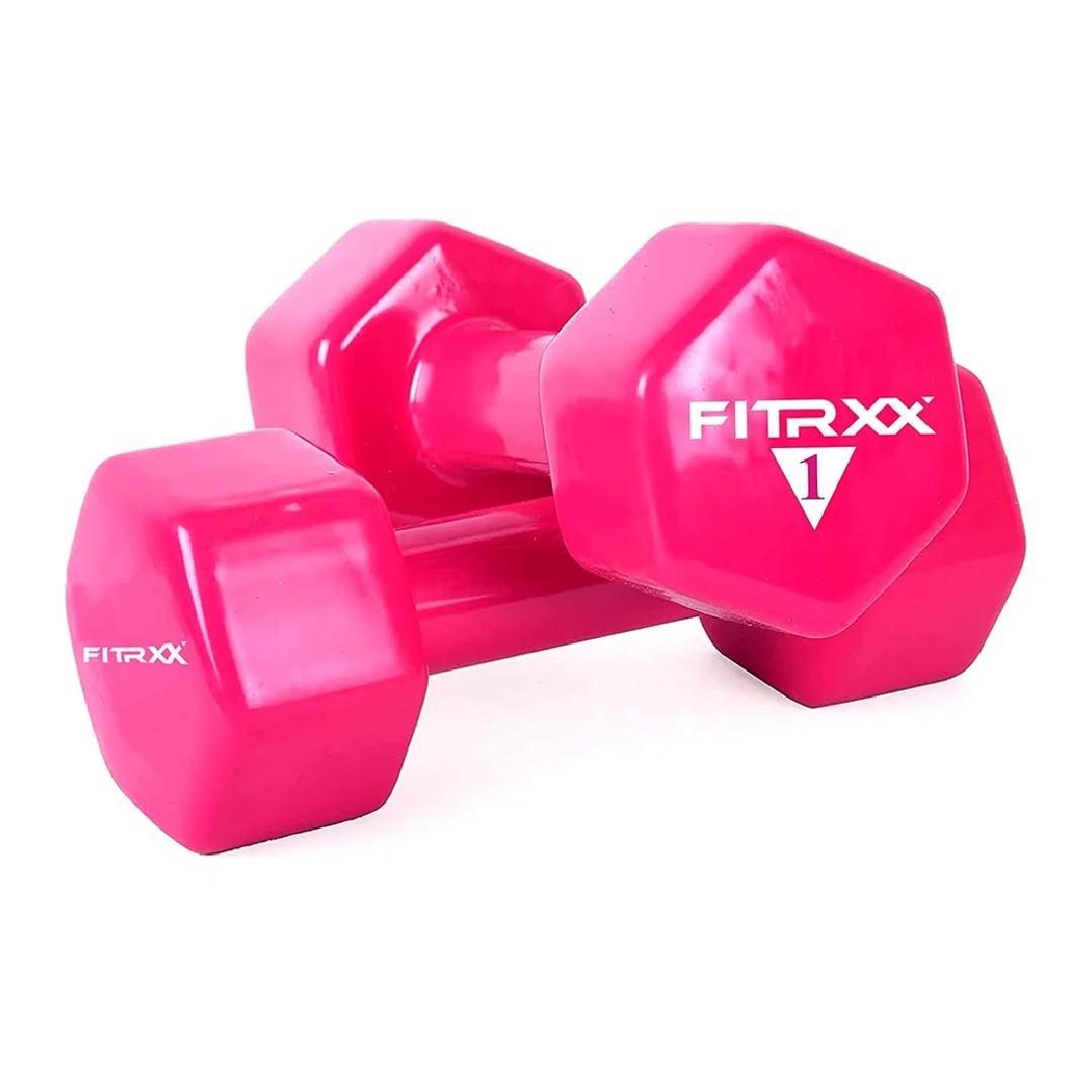 Fixed Weight Neoprene Coated Dumbbell, 1 kg to 5 kg