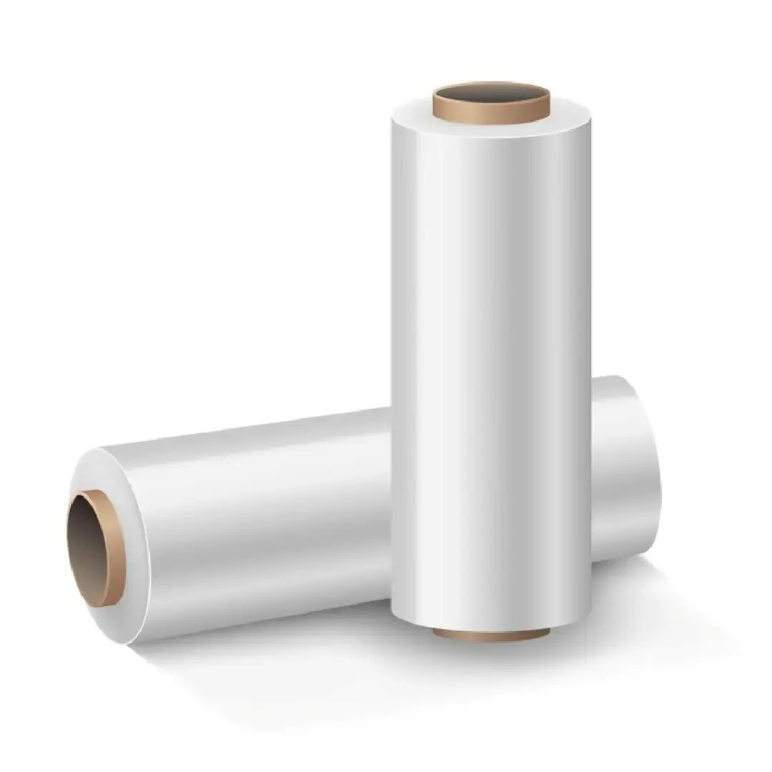 Transparent LLDPE Stretch Film Roll - High Strength Packaging 