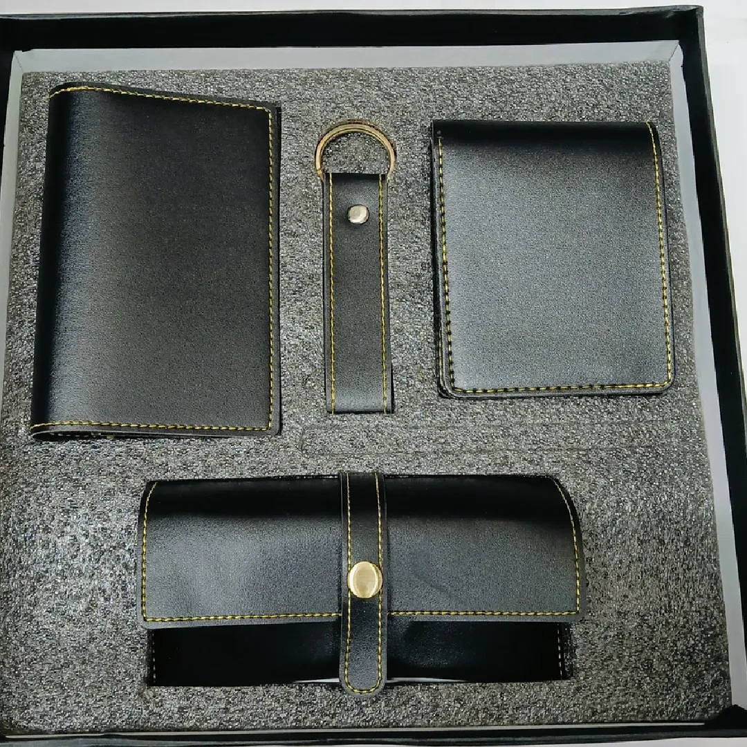Customized Corporate Gift Set Passport Cover Wallet and More
