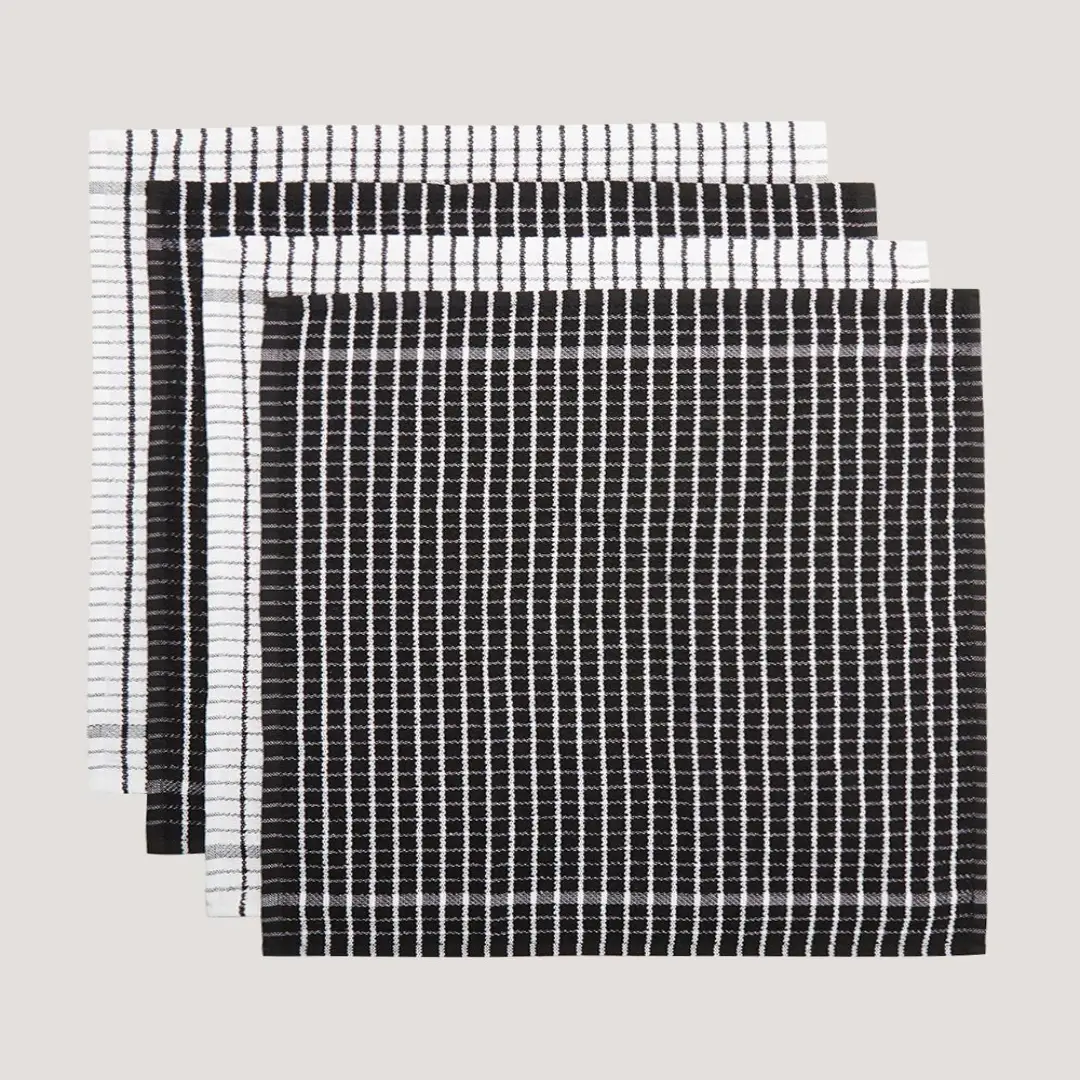 Check Terry Tea Towels 4 Pack Kitchen Towel – Wholesale & Supplier from UAE