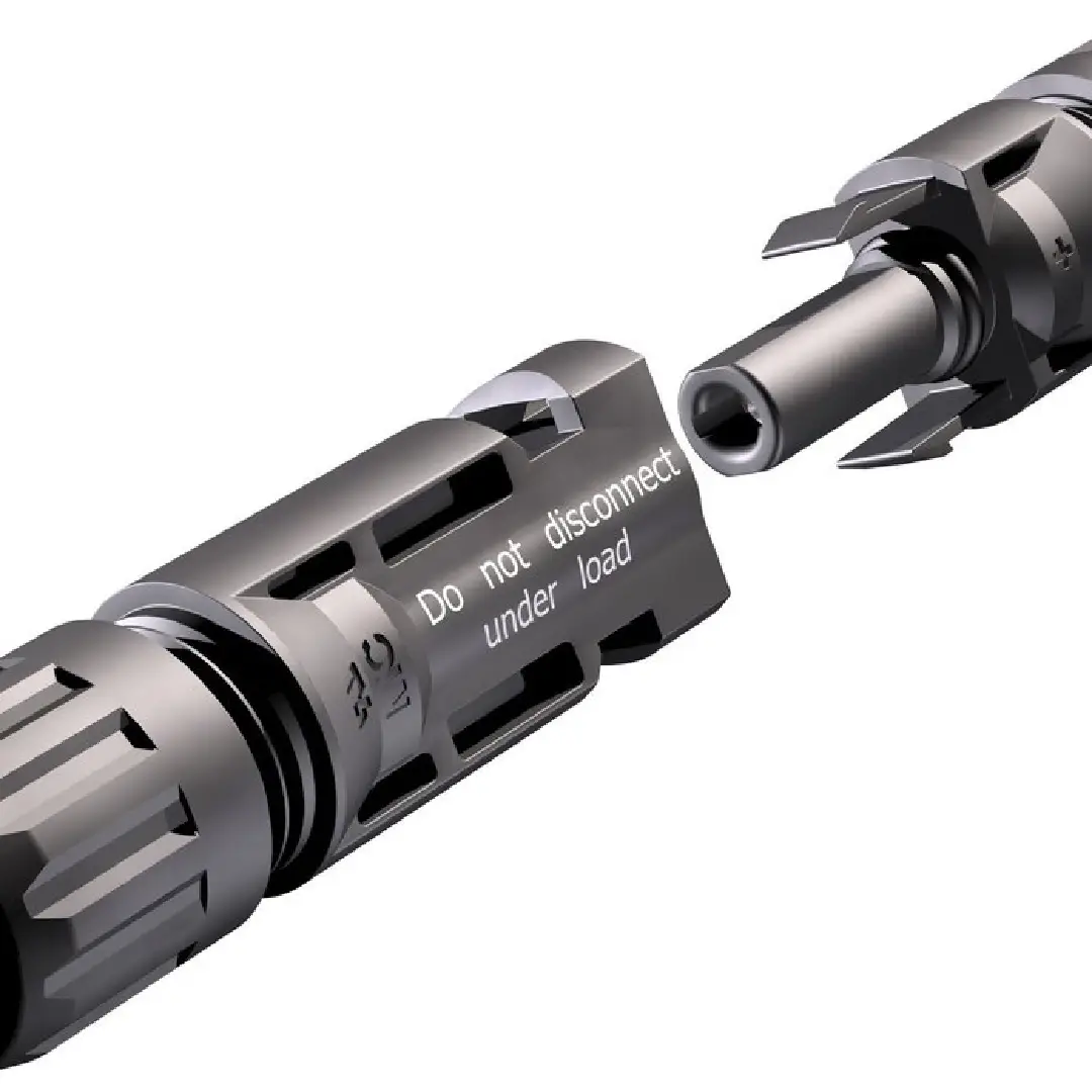 Strong PPO Black MC4 Connector for Lasting Solar Performance