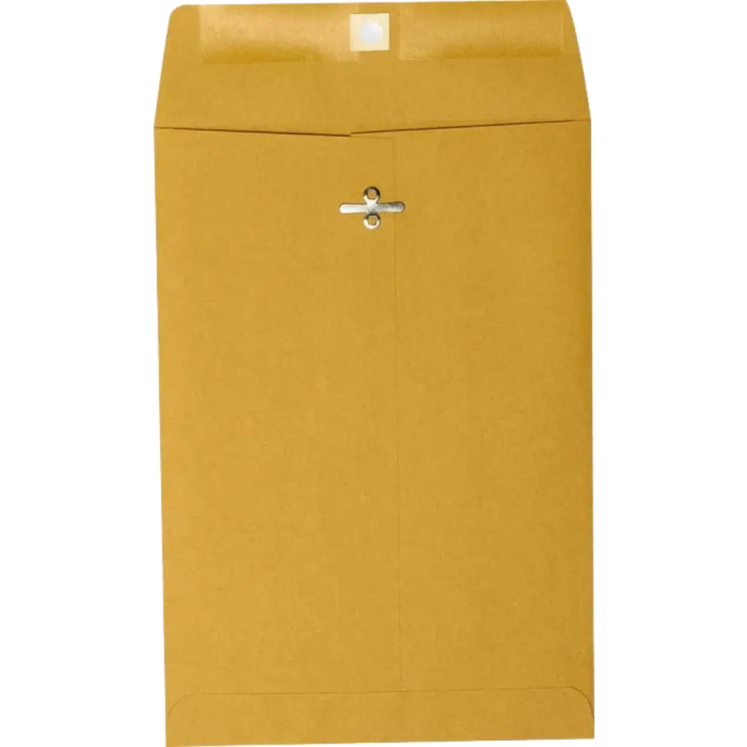 6x9 Open End Envelopes with Clasp – Kraft Stationery Supplier | UAE