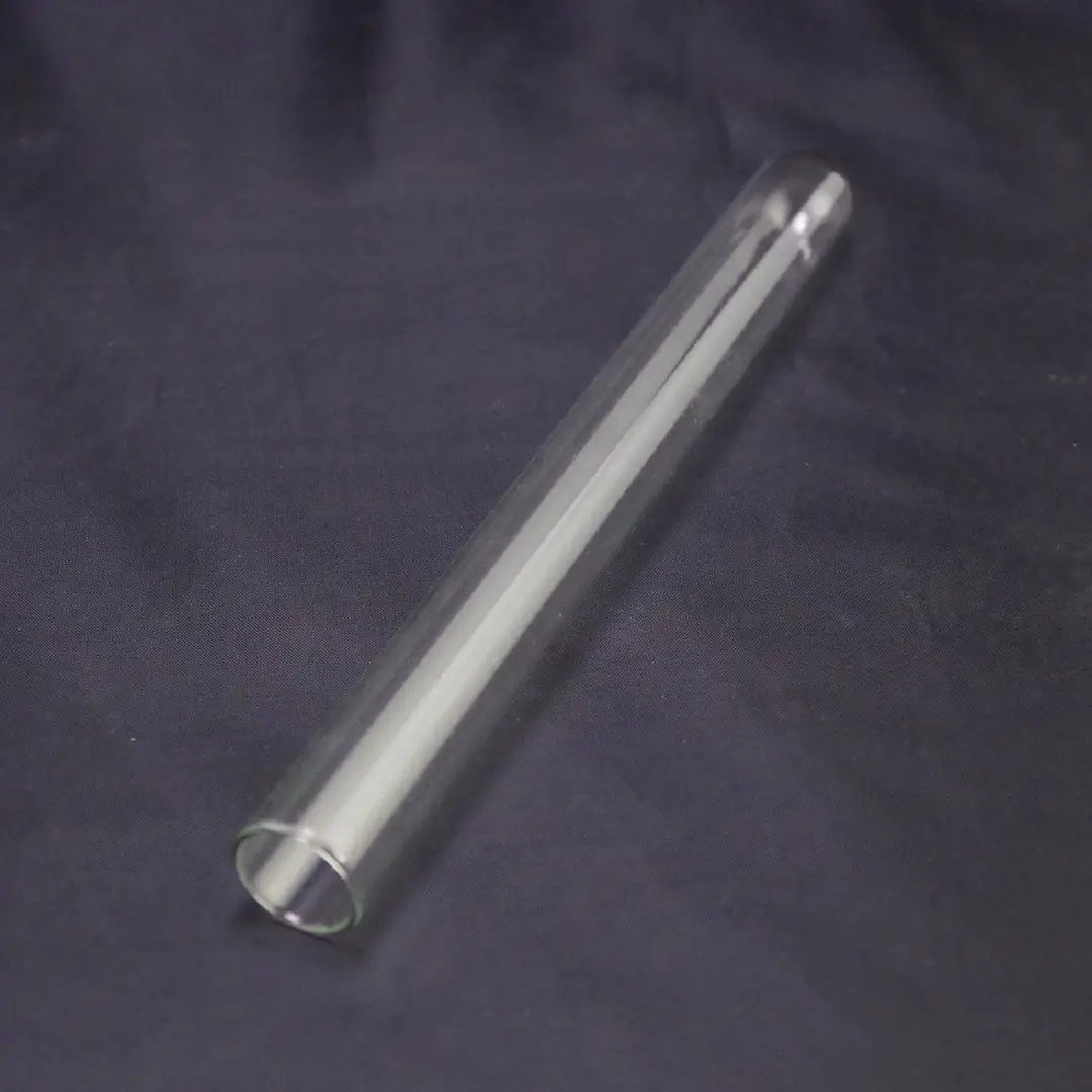 High-Quality Transparent Glass Test Tube 12x100mm for Labs