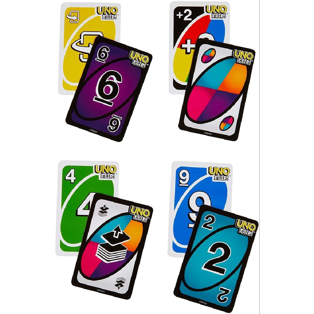 Paper Mattel Uno Flip Playing Card Game Original And Certified