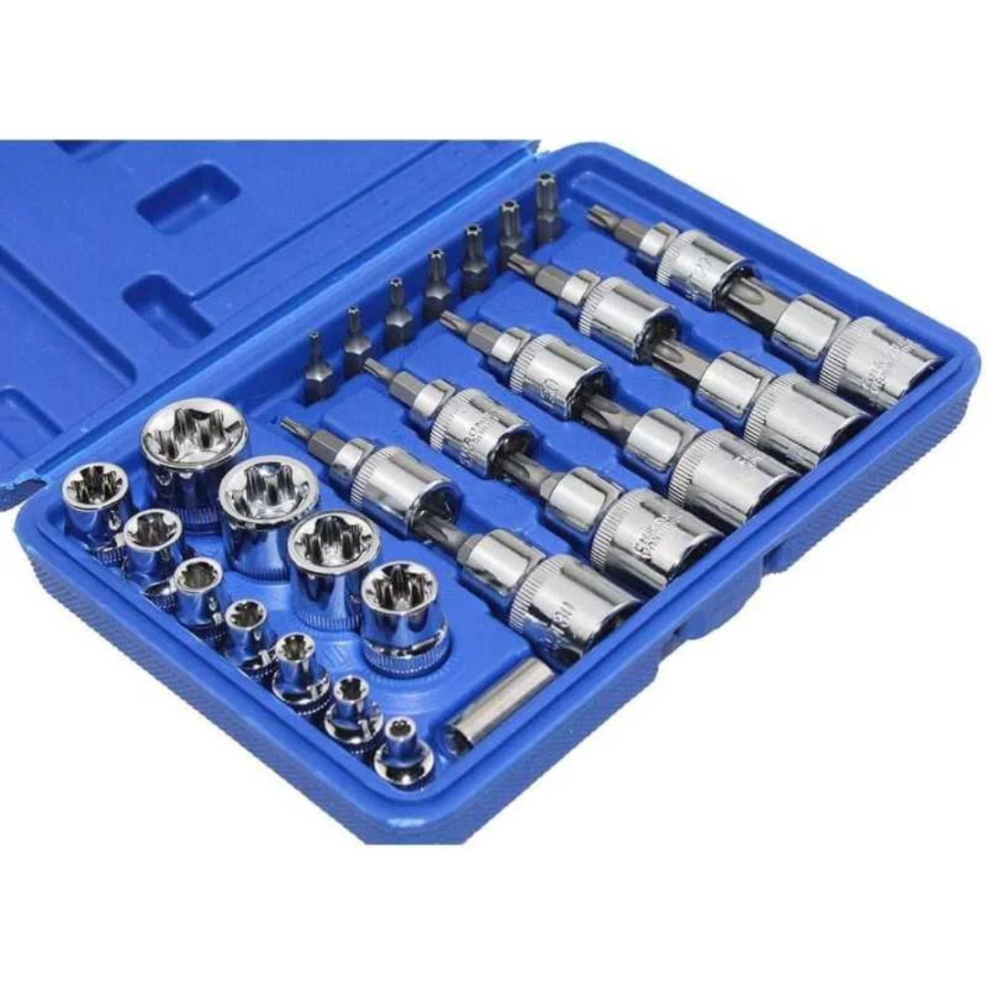 29PC Torx Star Socket Bit Set Car Tools UAE Dealer