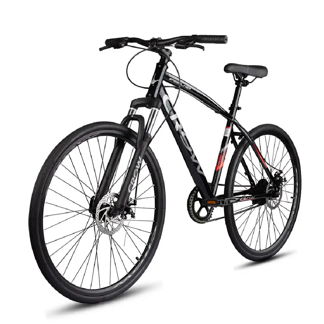  Crow Speedliner 700c Hybrid City Bike | Single Speed & Full Fitting