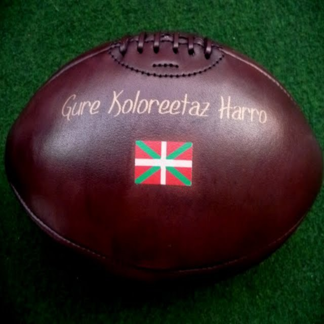 Vintage Leather Rugby Ball