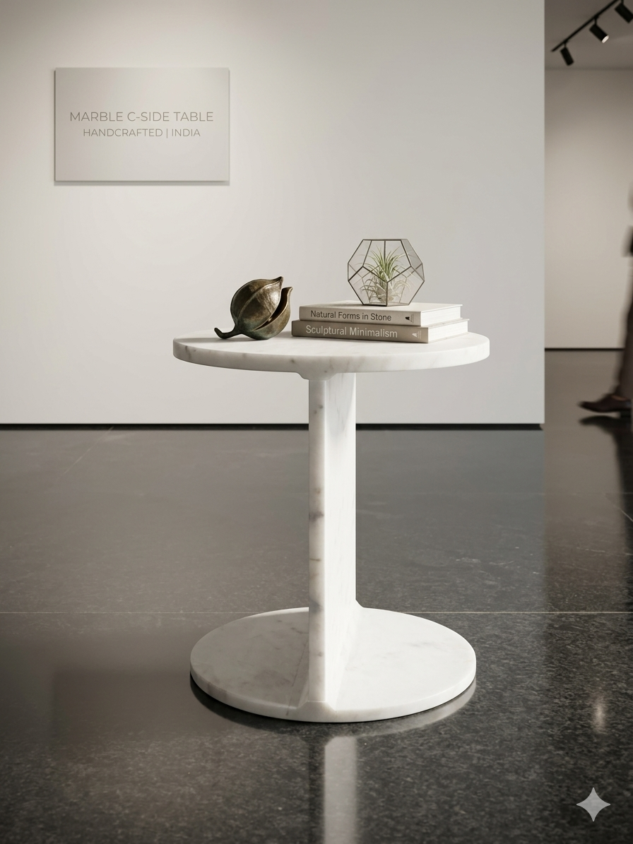 marble stone coffee table