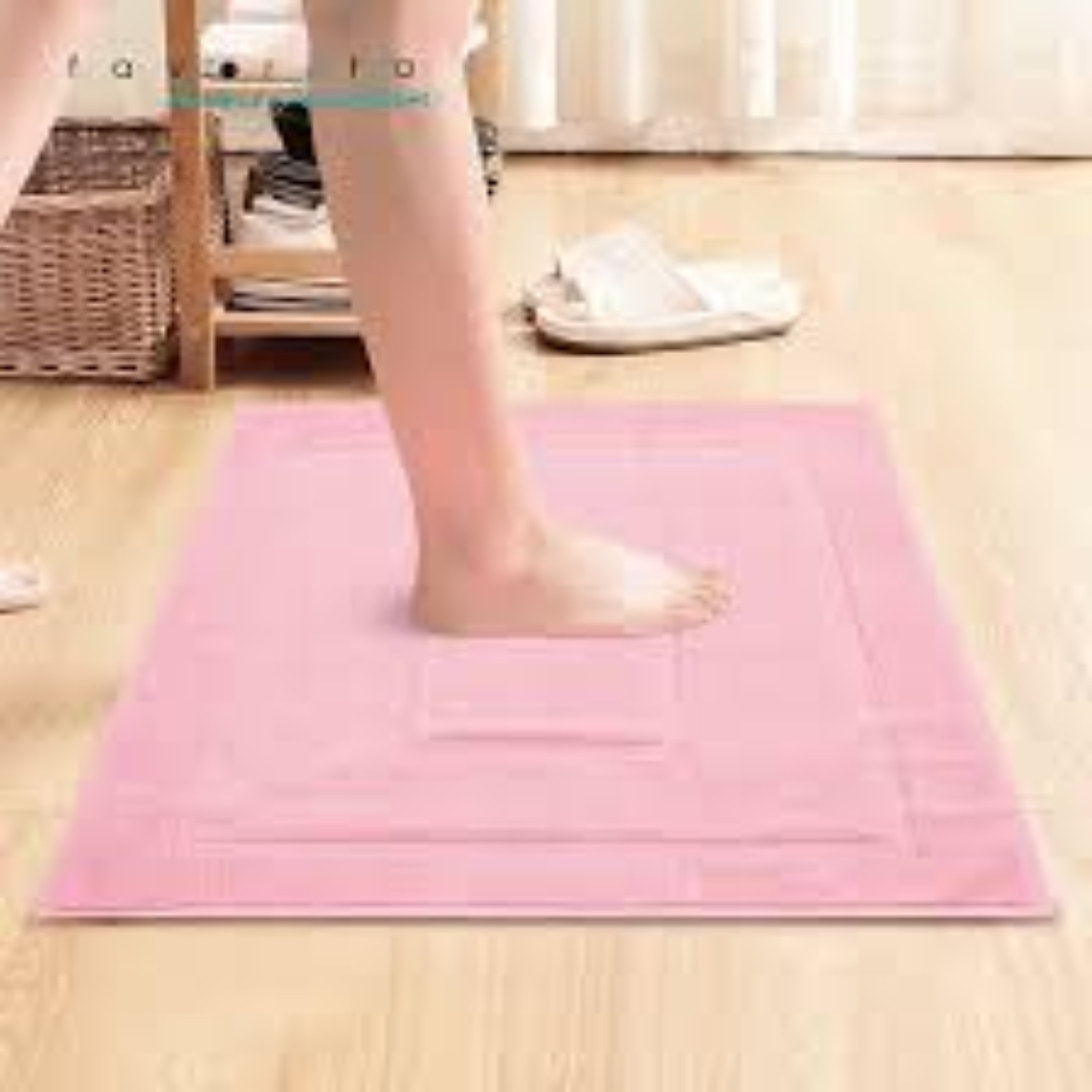 Cotton Bath Mat – Soft & Absorbent Bathroom Rug | Malaysia Supplier