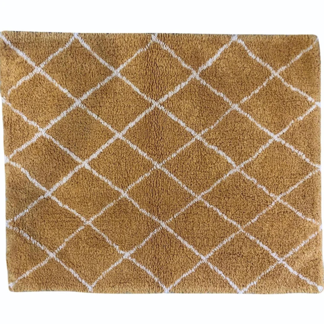 Yellow Wisdom Decor Eco-Friendly Bath Mats, Mat Size: 50cm X 80cm