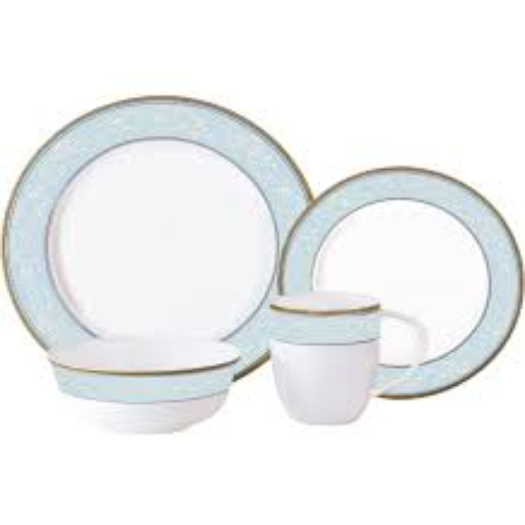 Bone China Dinnerware Set for Luxury Hotel Table Service