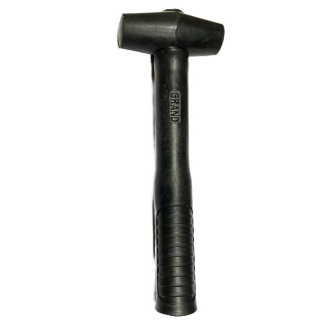 Rubber Mallet Hammer with Plastic Grip Handle