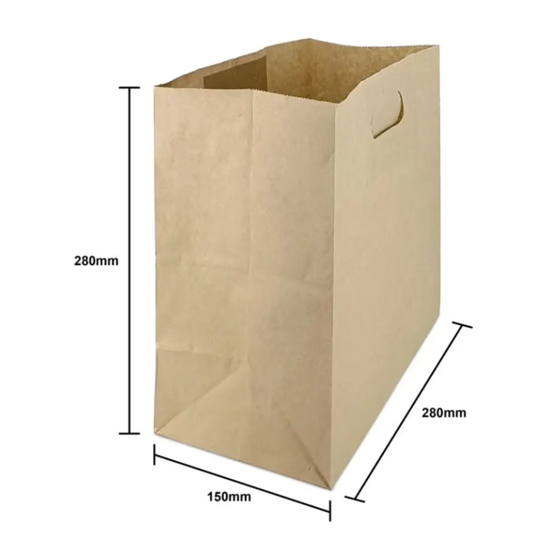 DieCut1 70gsm Kraft Takeaway Bag M Size – Malaysia