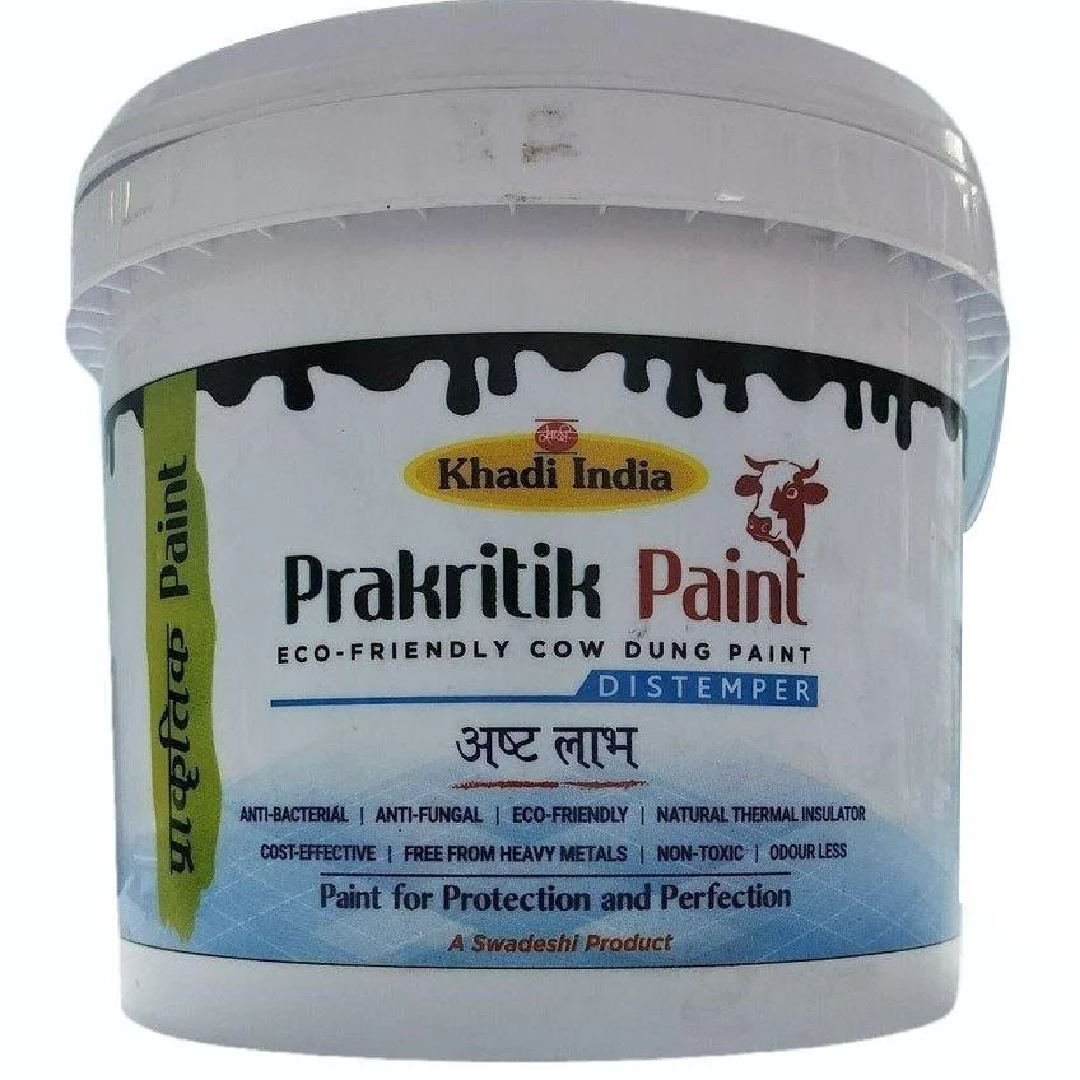 20 Kg Khadi Prakritik Cow Dung Distemper Paint