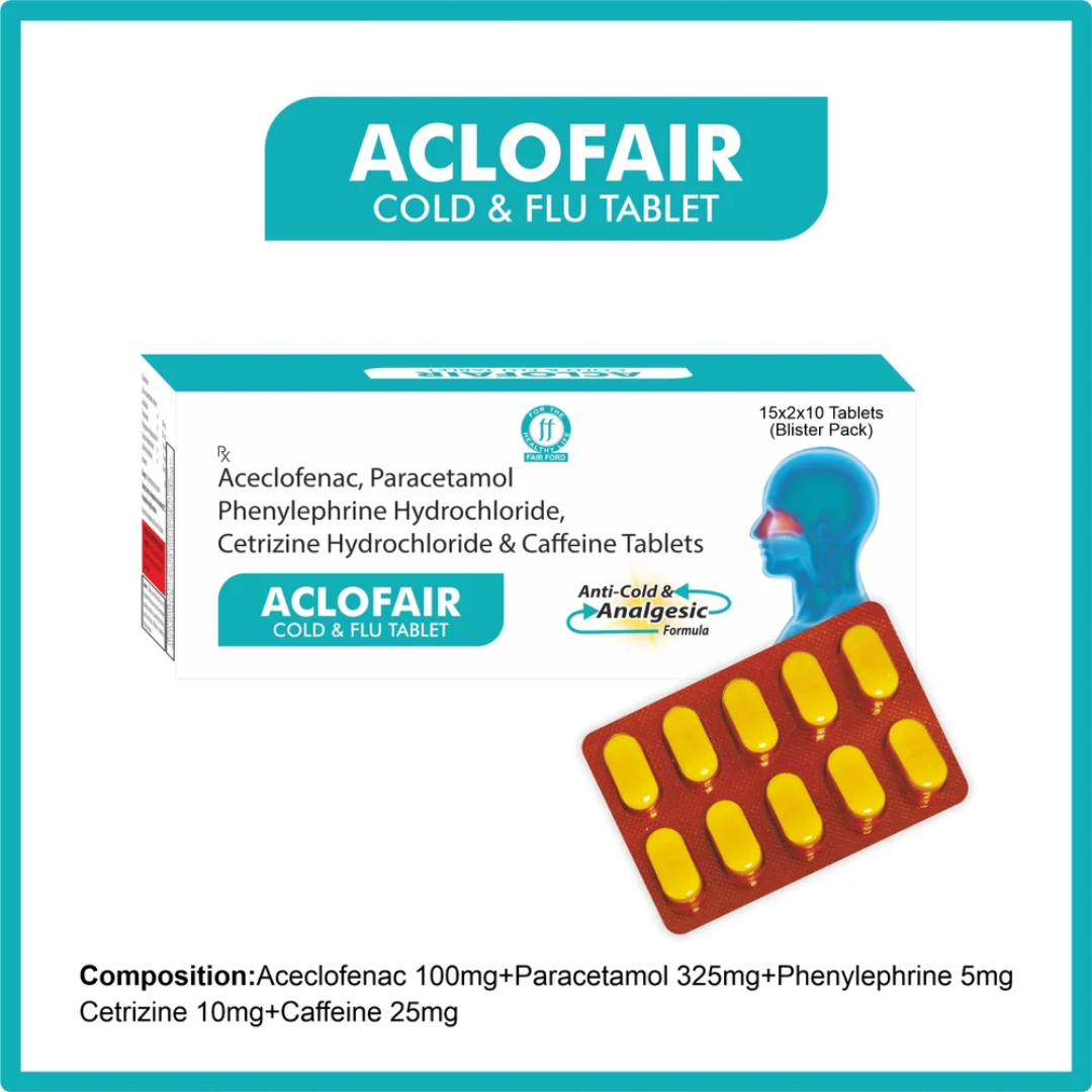 Cold And Flu Tablets, For Personal