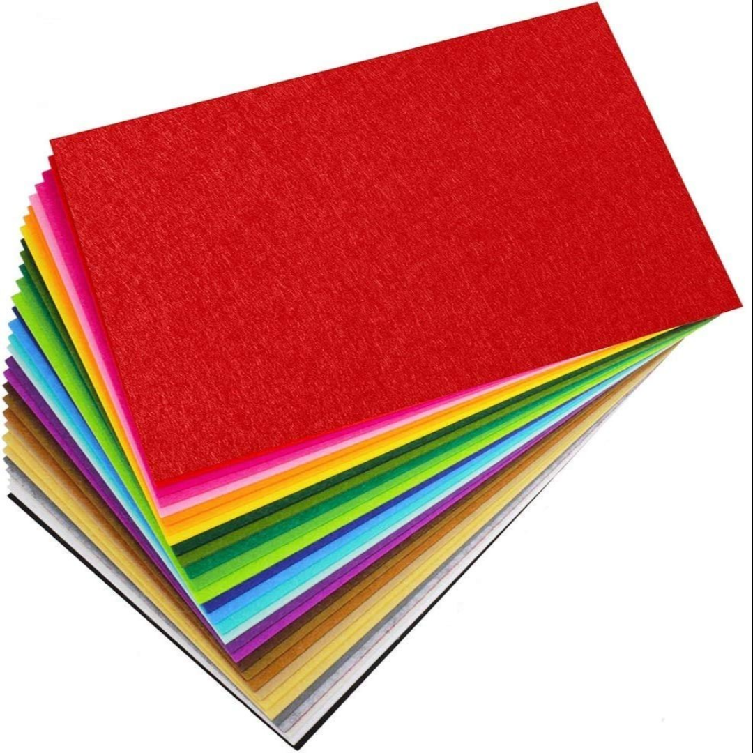 Plain Non Woven Craft Felt Fabric
