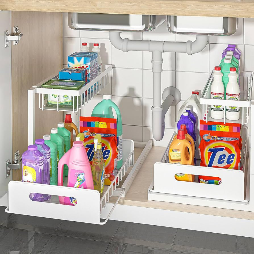 Under-Sink Storage Organizer Vietnam Space Saver