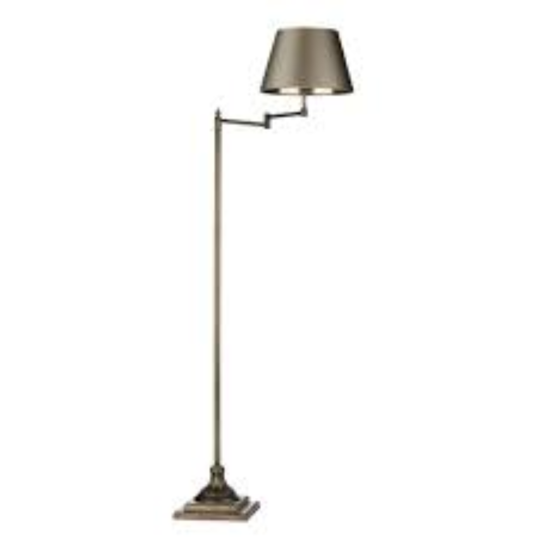 Swing Arm Floor Lamps Offering Flexible Task Lighting