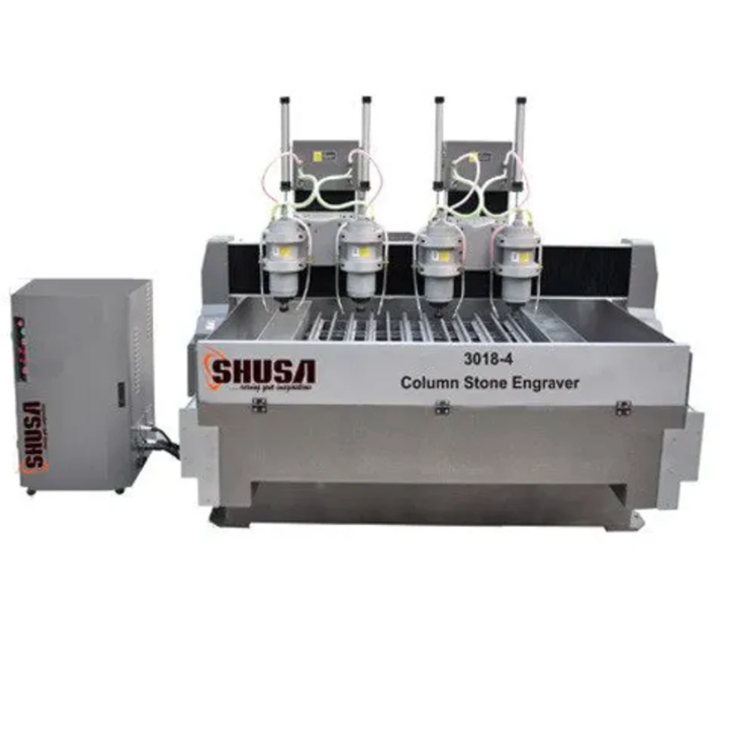 3018 Series 4 Axis Stone CNC Router Machines, 7.5 kW