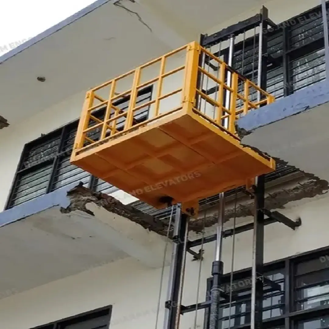 Hulk Lokpal Hydraulic Goods Lift for Heavy-Duty Lifting