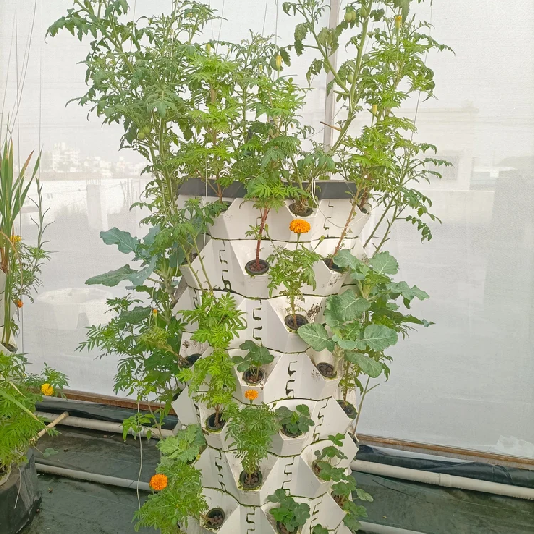 Plastic Vertical Hydroponics Systems, 3 mm, Size/Dimension: 24"*40"