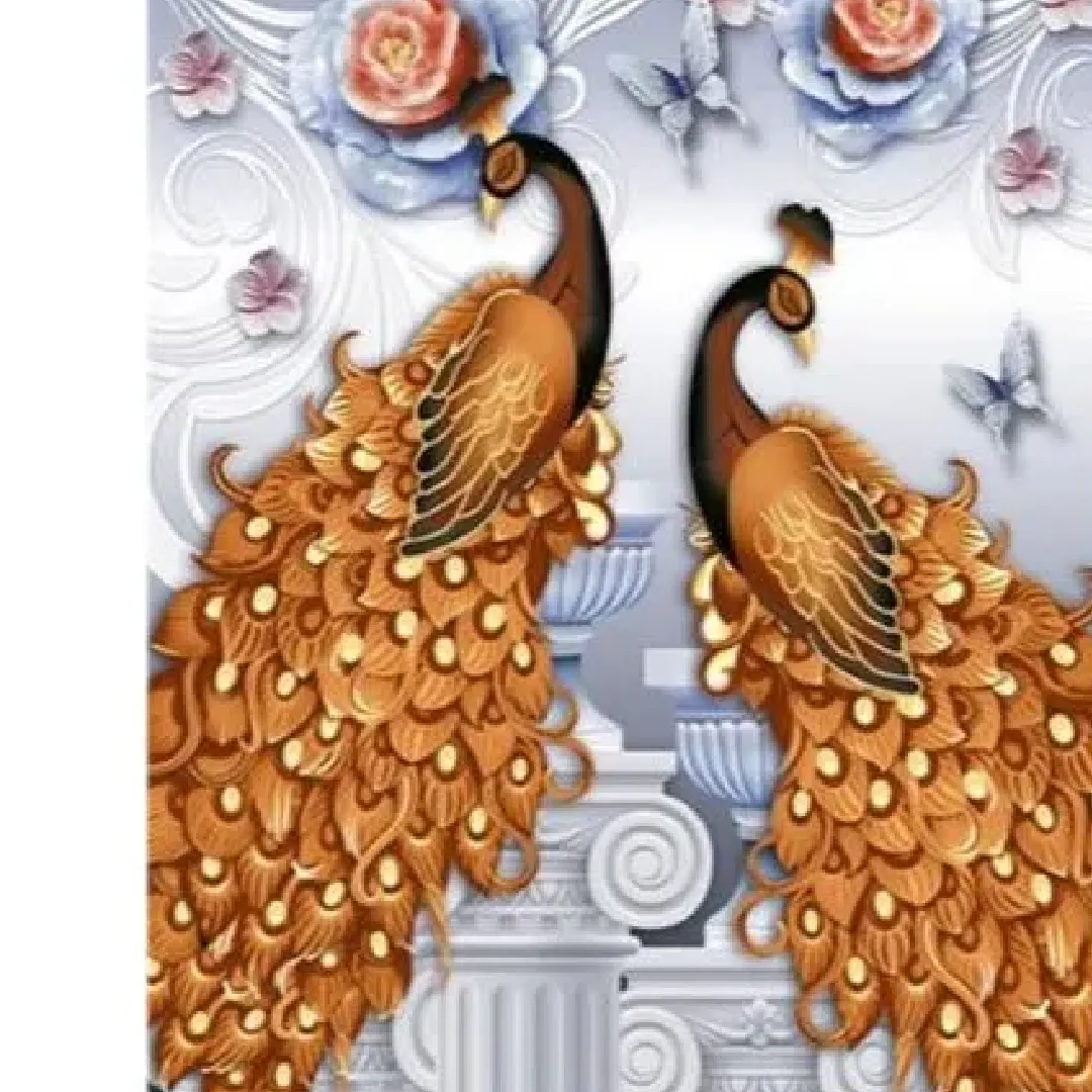 Porcelain 3D Wall Tile - Modern, Stylish, and Durable for Your Interiors