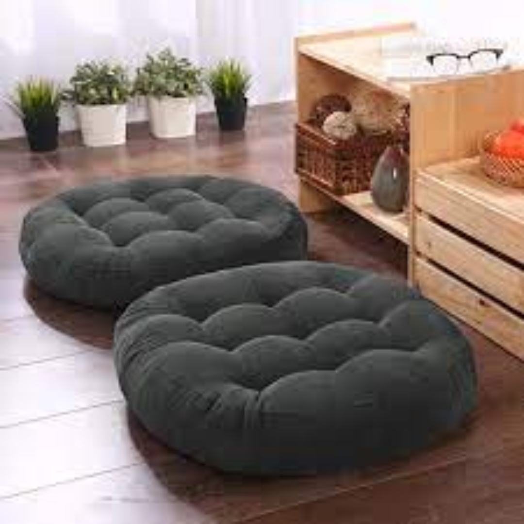 Floor Cushions Offering Casual Seating for Relaxed Home Spaces