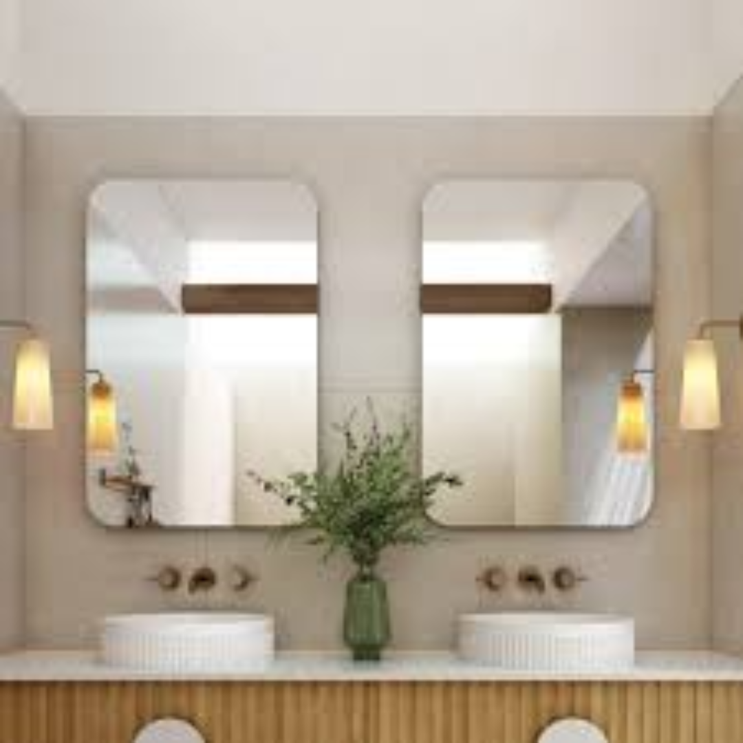 Frameless Mirrors for Modern Construction and Global Supply