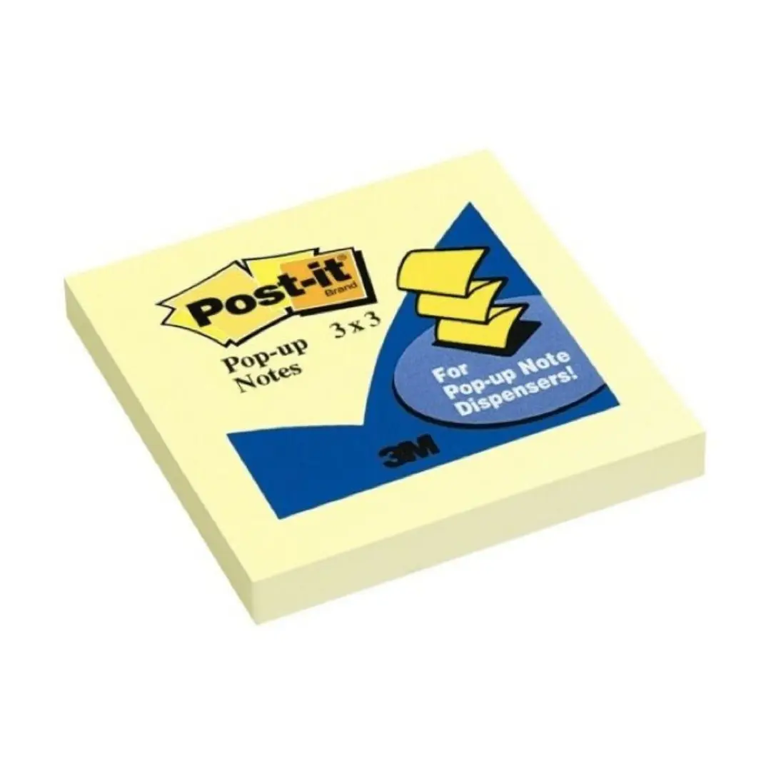 3M Post-it Pop-up Notes Refills 3x3 UAE Supply