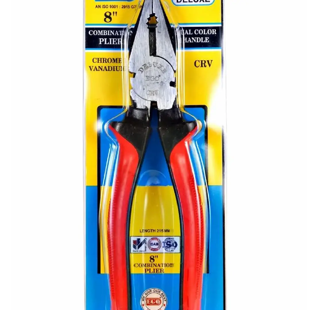 8 Inch Ego Cutting Pliers Model PL-20 Durable and Precise with 1-Year Warranty