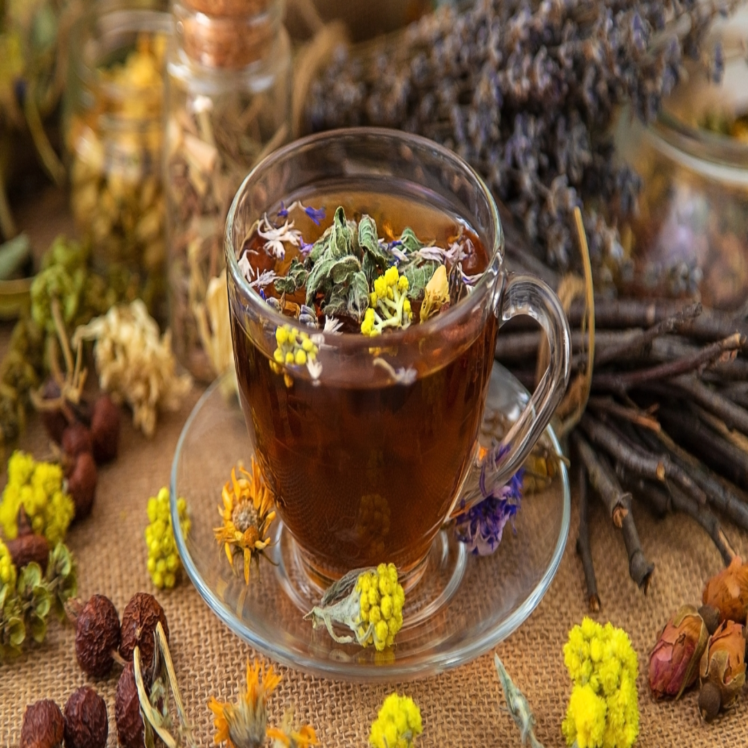 Herbal Tea for Natural Detox, Stress Relief, Immunity Boost & Daily Healthy Lifestyle Support