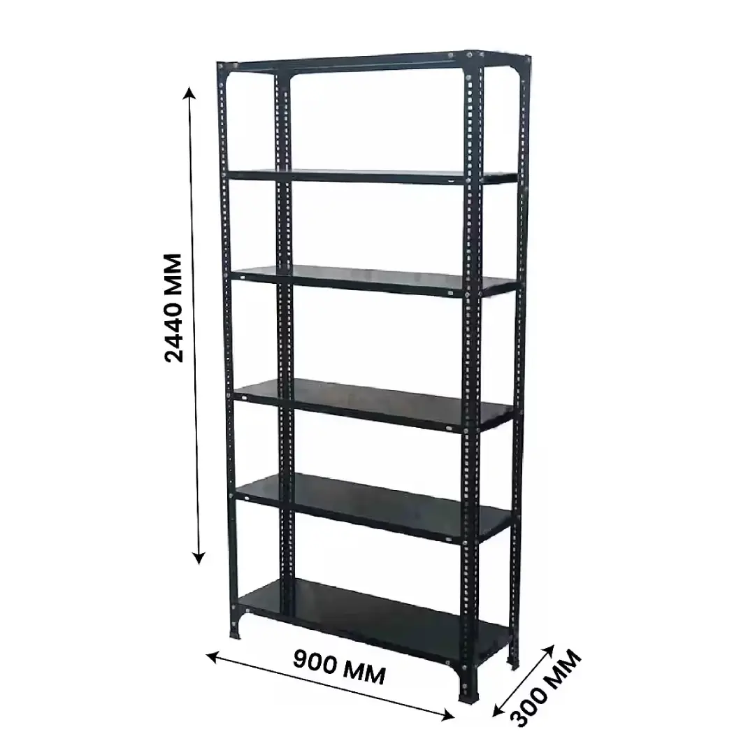 AST Slotted Angle Shelving – 80Kg Load Capacity | Supplier from UAE