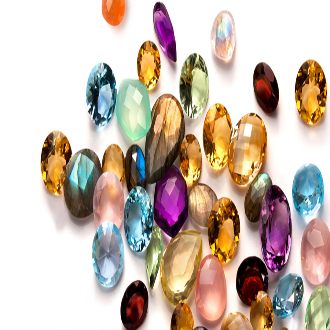 100ct Mixed Semi-Precious Stones – Gemstone Lot Supplier in UAE