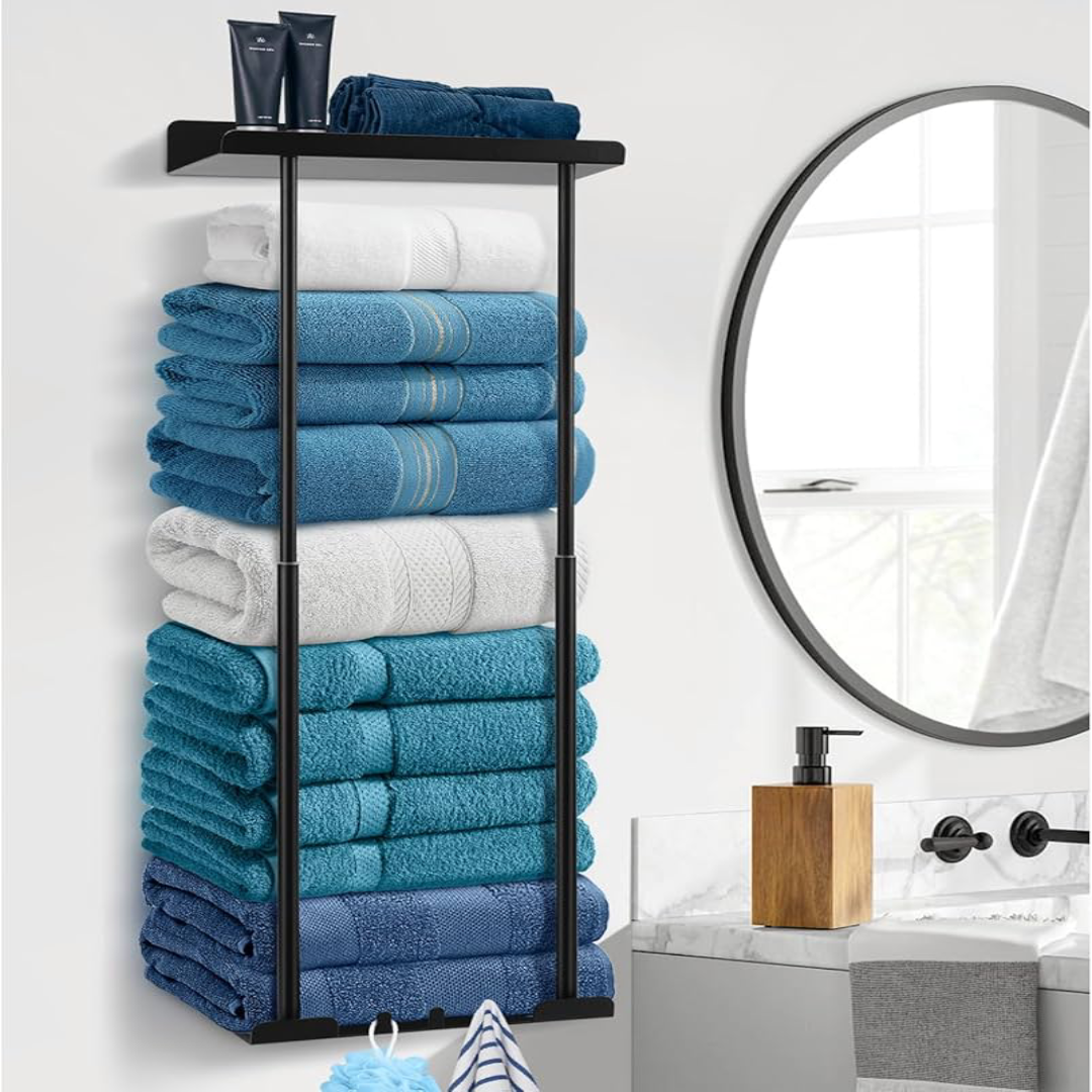 Towel Storage – Home Bathroom Storage Organizer | Malaysia