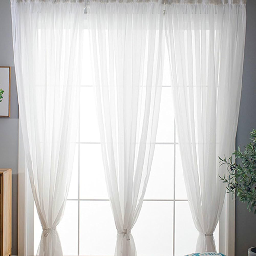 Sheer Curtains for Airy Daylight Flow and Soft Window Style