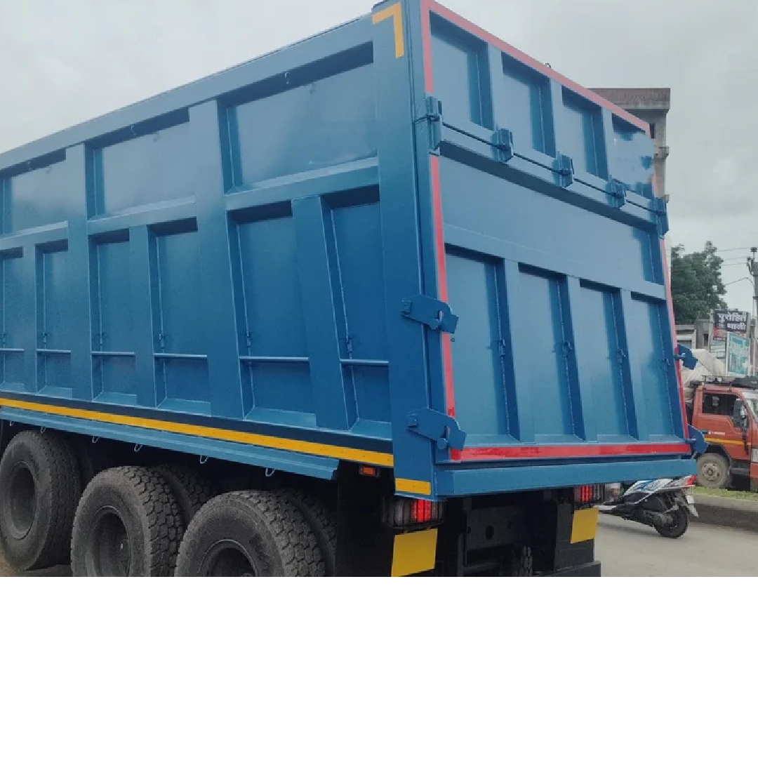 36 Cubic Meter MS Tipping Truck Dumper Trailer, Loading Capacity: 60 Ton
