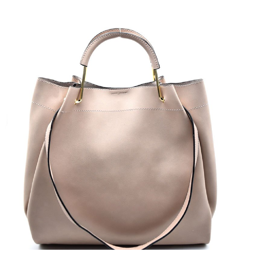 Polyurethane Metal Handle Handbags