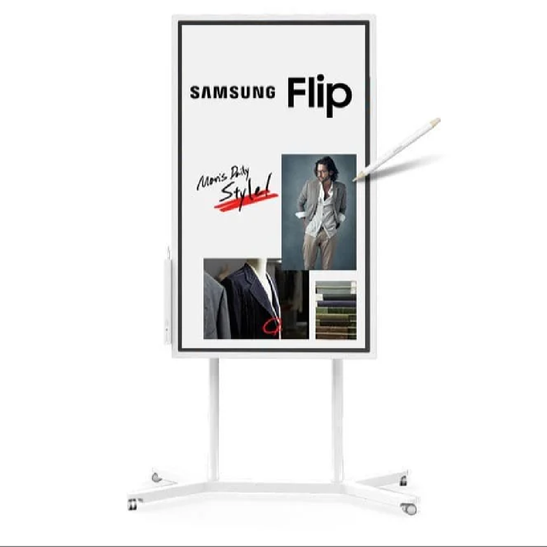 Acrylic Rectangle LED Professional Display Digital Signage Cart