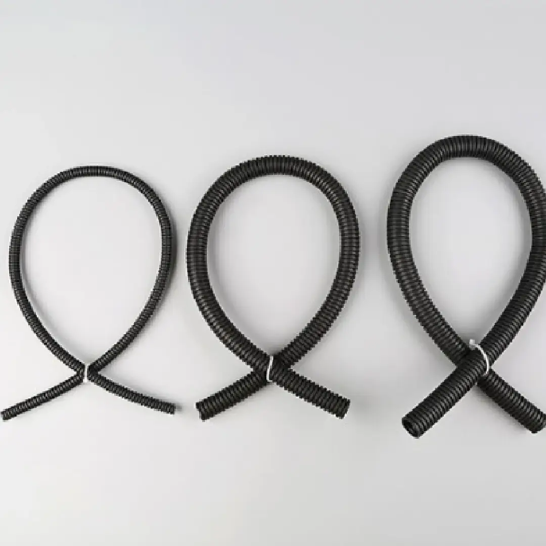 Jayco Black PVC Corrugated Pipes - Flexible & Durable 