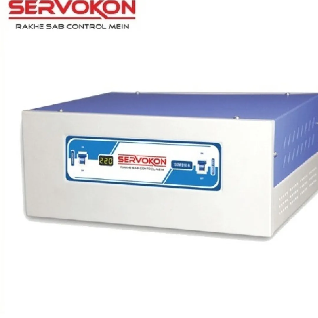 Servkon Automatic Main Line Series Stabilizer – Reliable Voltage Protection