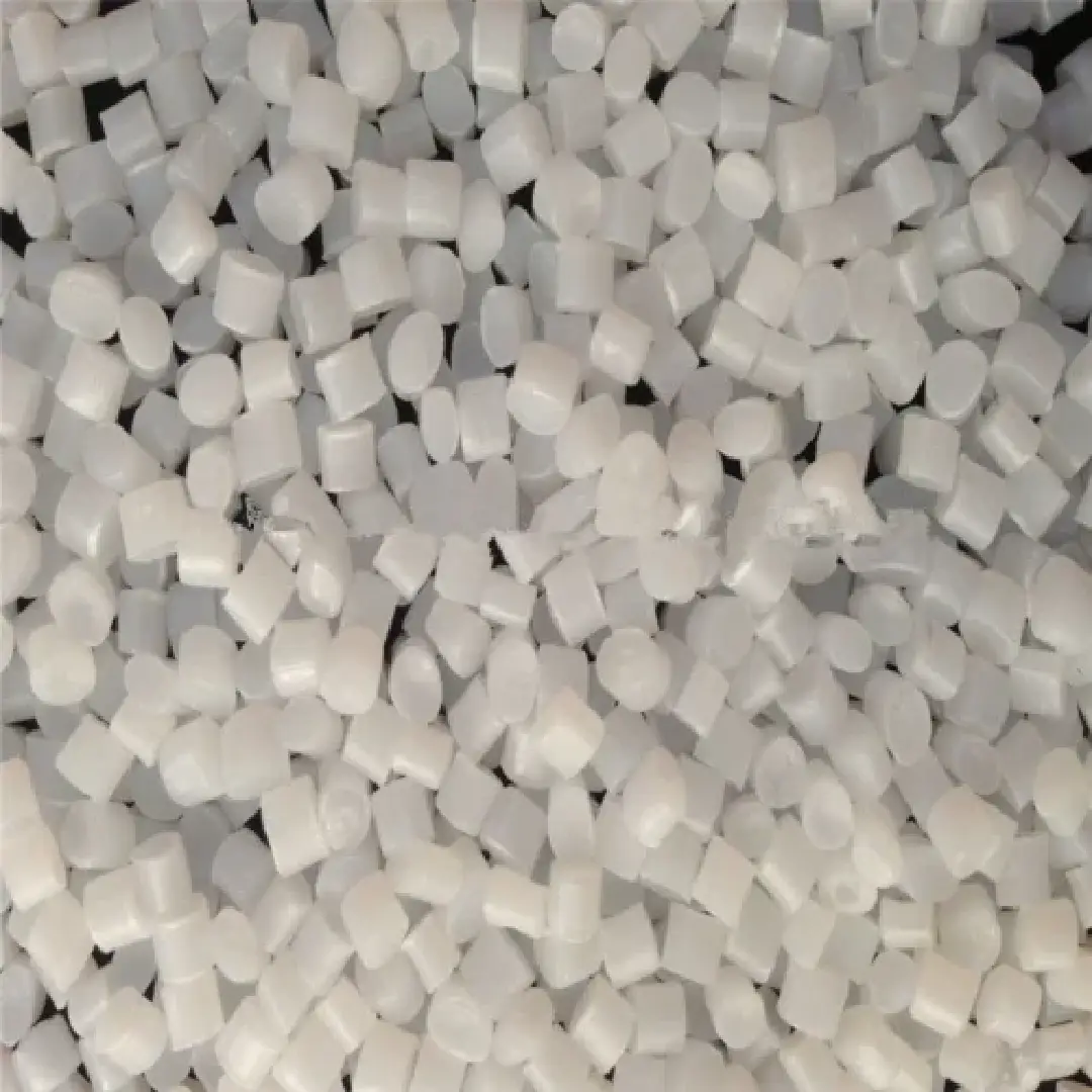 White HIPS Granules - High-Impact Polystyrene Material