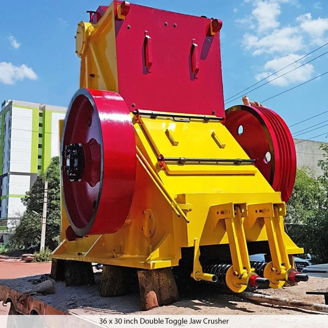 Mild Steel Roljack Double Toggle Jaw Crusher
