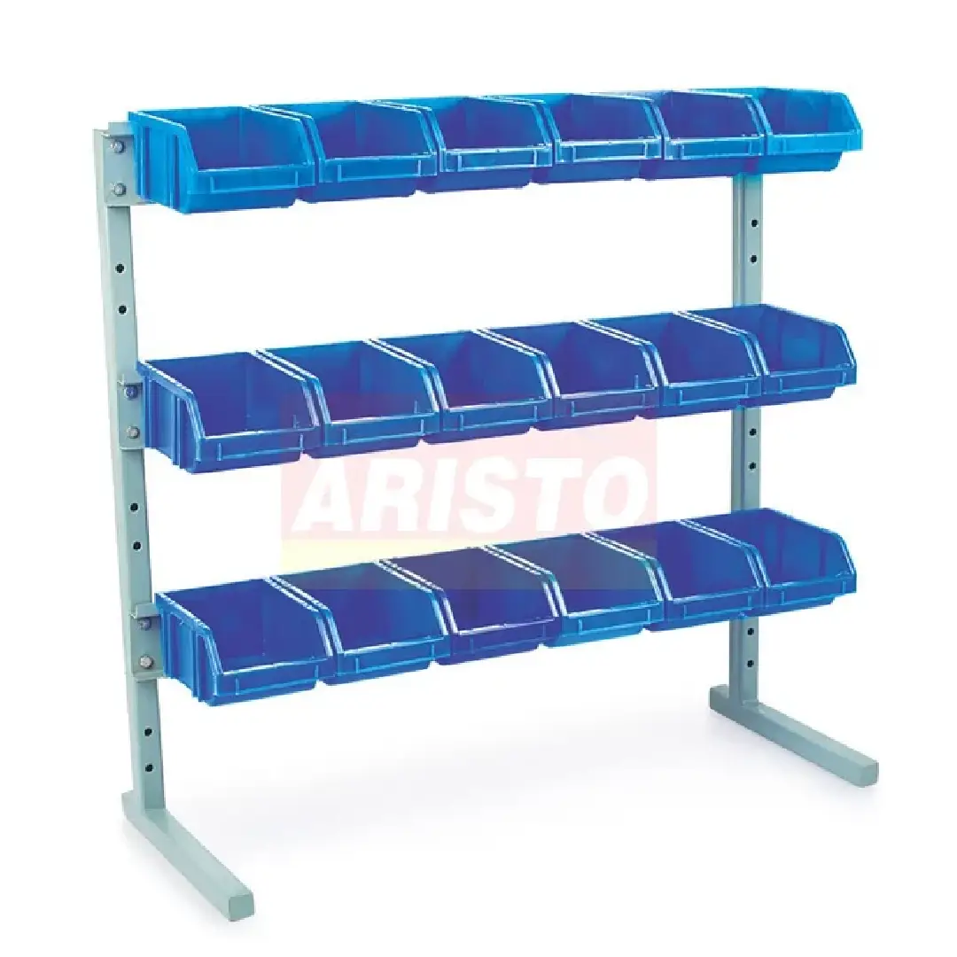 Plastic Industrial Storage Bin - Heavy-Duty & Durable