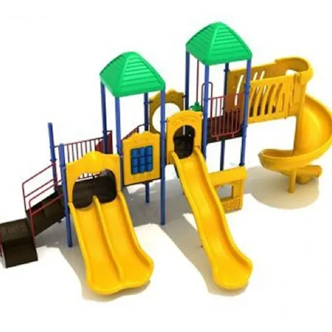 Yellow Plastic Outdoor Play Set, Size: 28ft X 20ft X 11ft