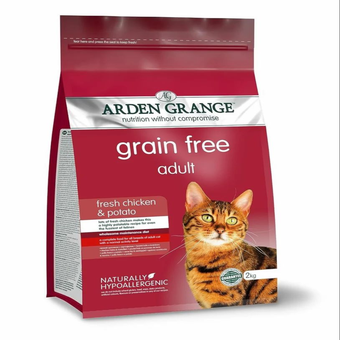 2 Kg Arden Grange Grain Free Cat Food