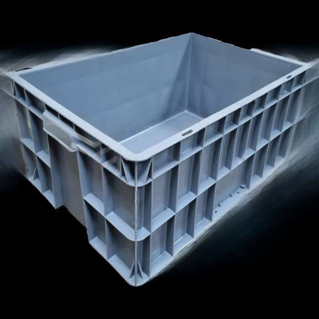 Closed Industrial Crate 600x400x220 UAE Storage Solution