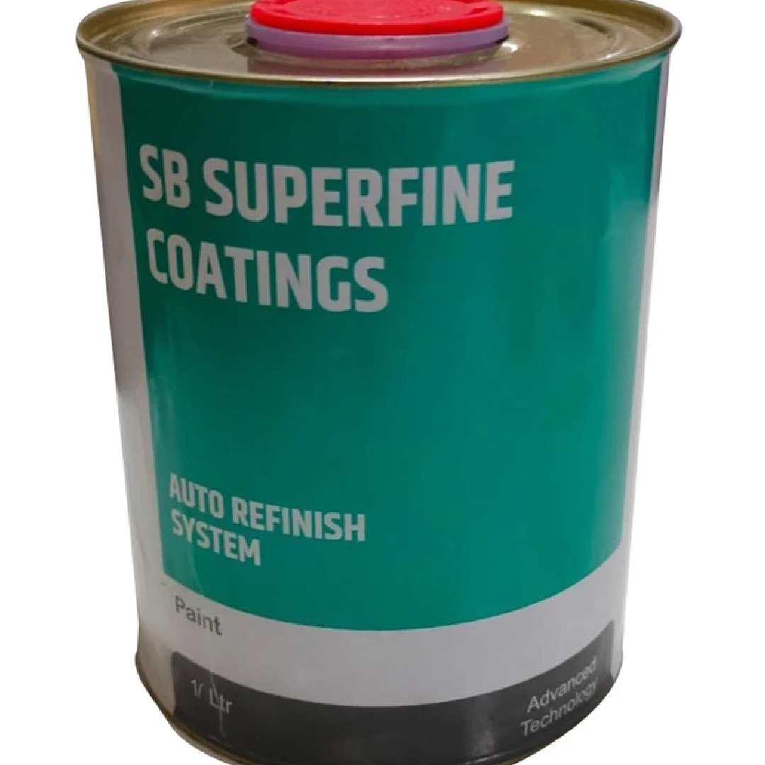 SB Solid White PU Top Coat - High-Gloss Car Paint 