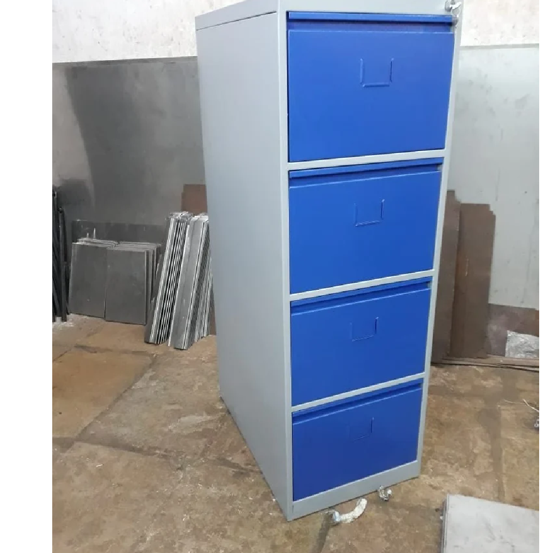 White Mild Steel Office Filing Cabinet, For Industrial