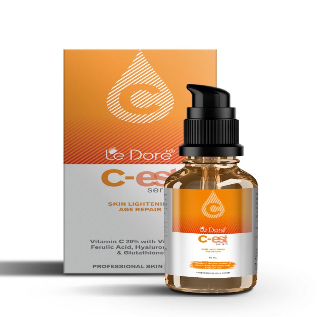 Le Dore C-Est Serum Vitamin C (20%) Vitamin E & Ferulic Acid & Hyaluronic Acid